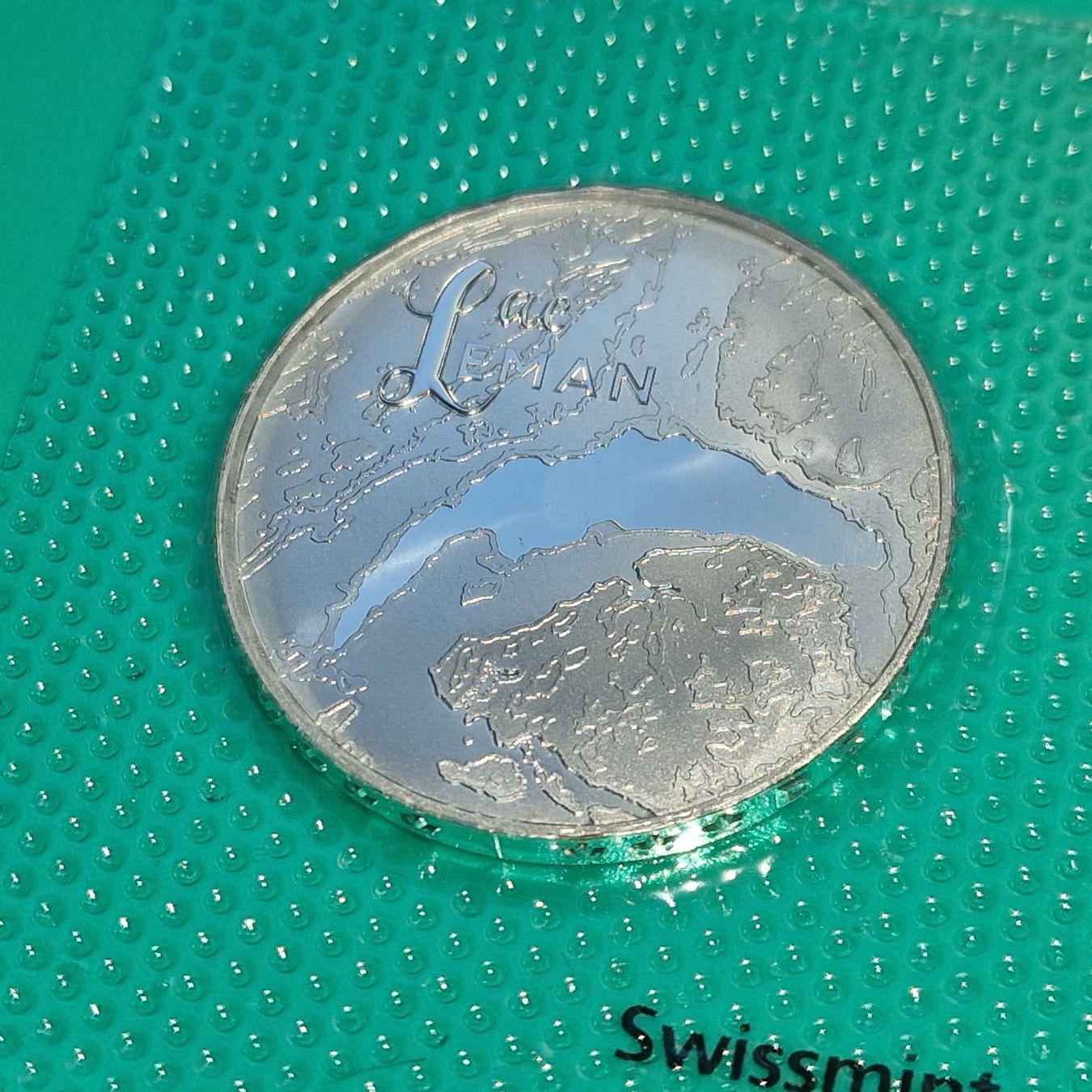 Tutti le monete: CHF 20.- Swissmint 2026, Lac Léman – Nuovo e nell'imballaggio originale da Bouveret venduto da psv01 6