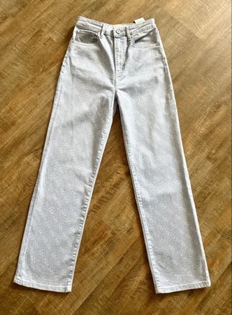 Guess Jeans Gr. 27, hellblau mit Muster, neuwertig!