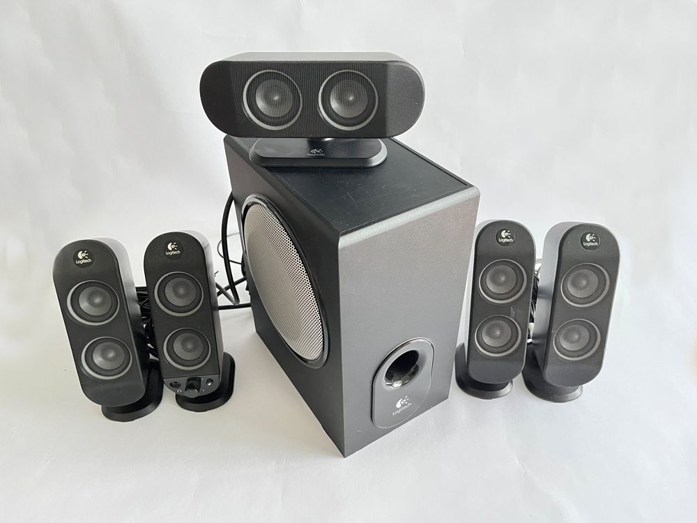 Logitech Surround Lautsprecher inkl. Subwoofer (Gebraucht) in Winkel ...