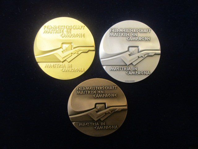 Medaglie: SSV Feldmeisterschaft - Gold - Silber - Bronze - TOP – Nuovo (secondo la descrizione) da Luzern venduto da Horoskop1 2