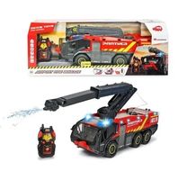 Dickie Toys RC Flughafenfeuerwehrauto, mit 4-Kanal Fernsteue