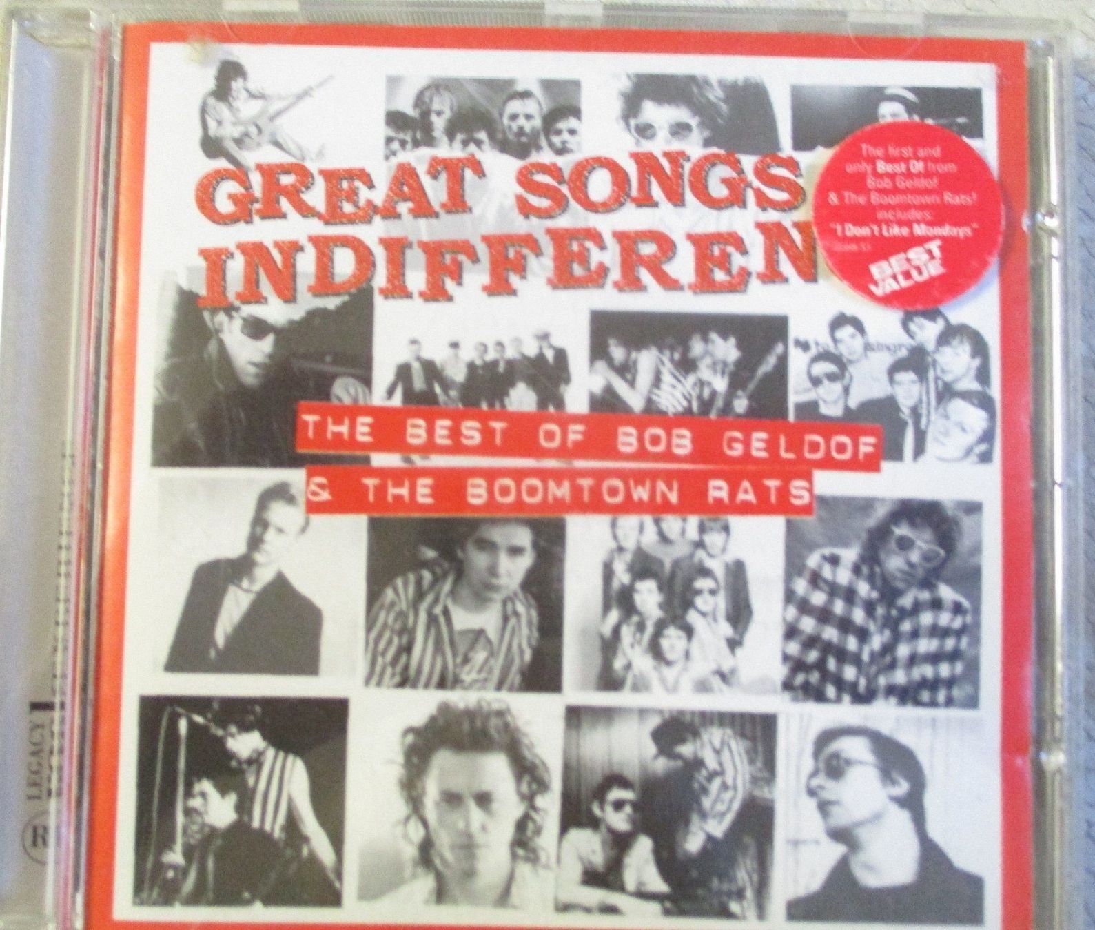 CD: CD BOB GELDOF – Usato da Flumenthal venduto da novbra