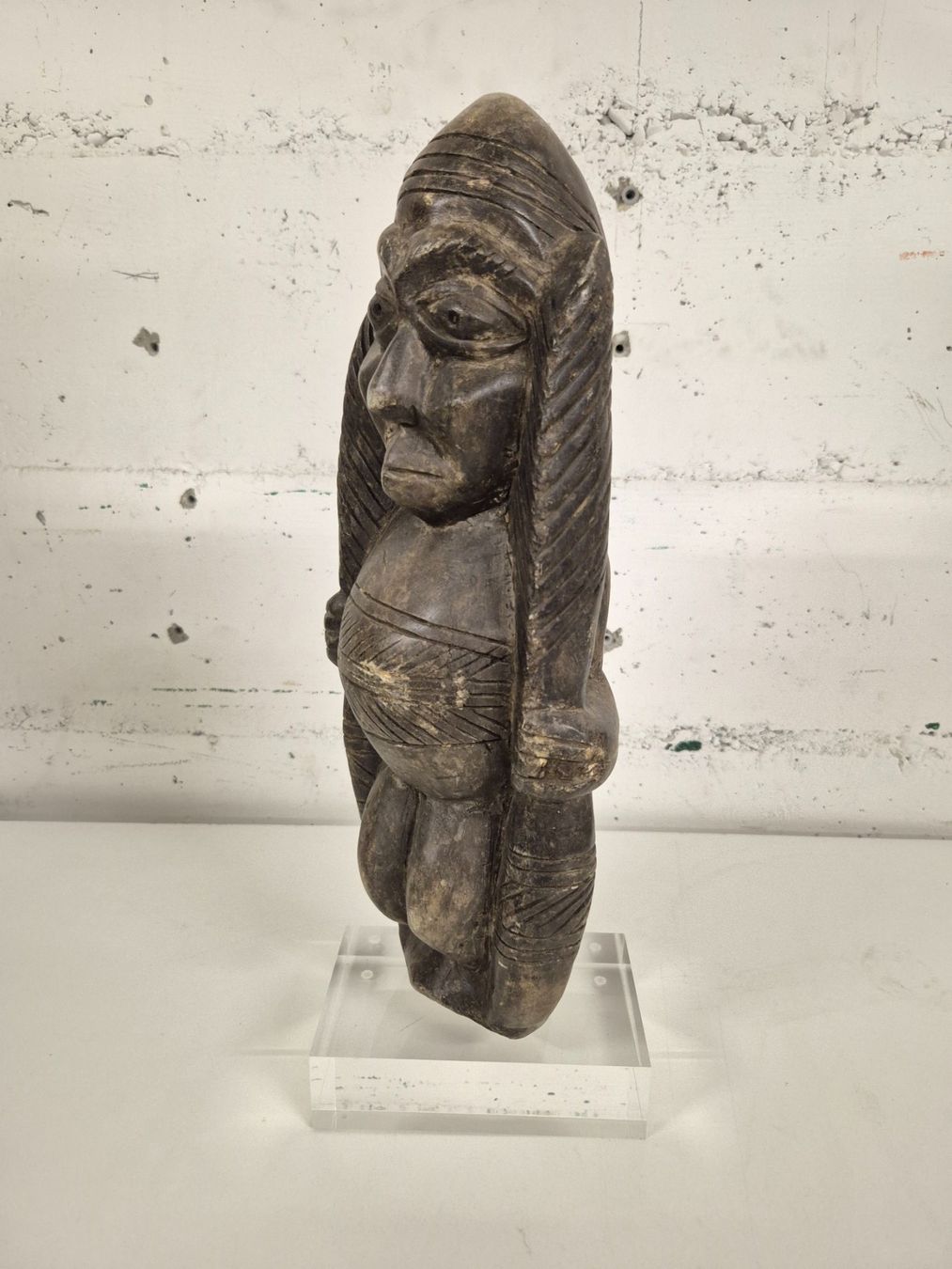 Skulpturen & Statuen: Sculpture en Pierre, Force et Sagesse Immémoriale – Gebraucht aus Bogis-Bossey von VNT-GE.ch 4