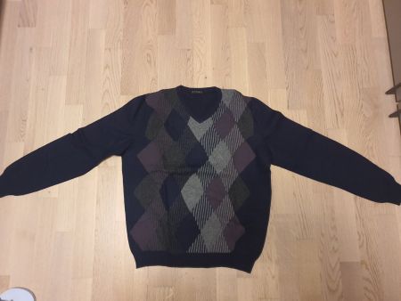 Sisley men’s sweater Italian knitwear jumper italian wool