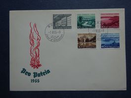 1955 Pro Patria FDC BERNE - Adresslos - Zustand siehe Fotos