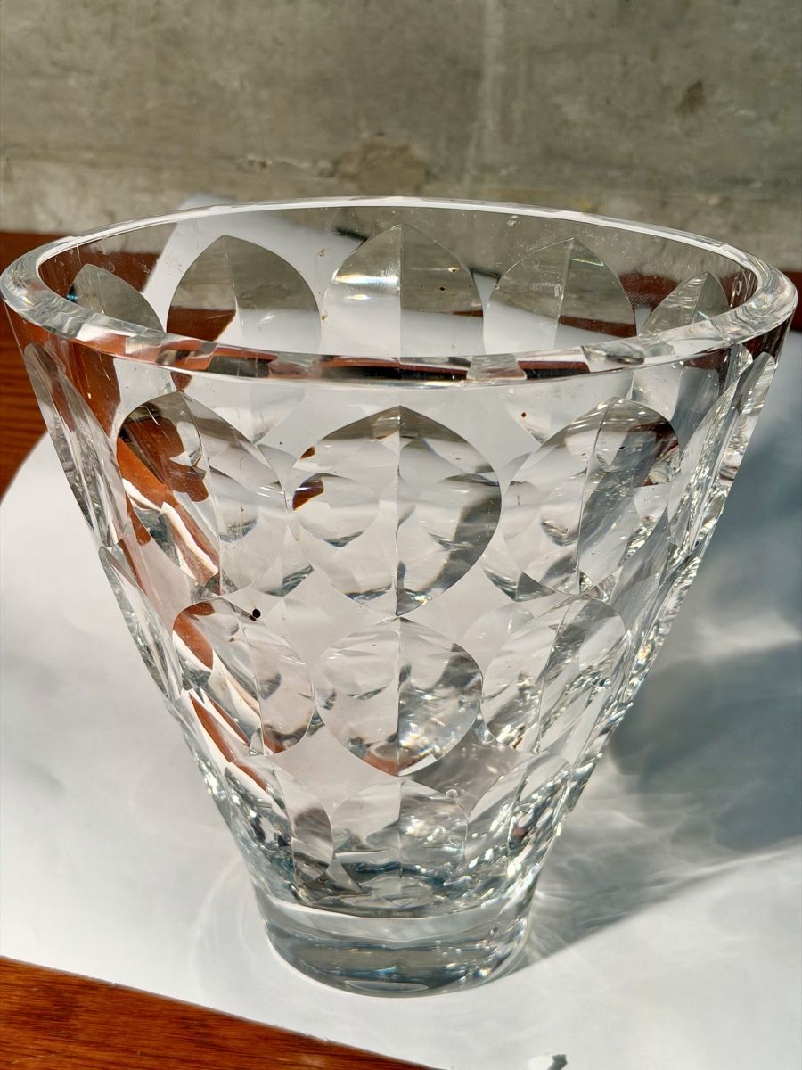Vasi & Recipienti: Elegant Crystal Vase – Usato da Lausanne venduto da vas_mbk2 3