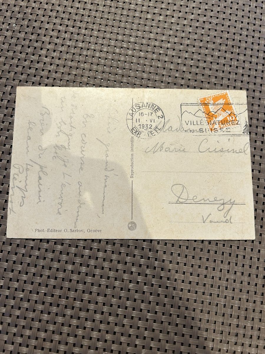 Cartoline postali: Carte postale ancienne: Château de Chillon, Vaud 1932 – Usato da St-Cierges venduto da Crisi53 1