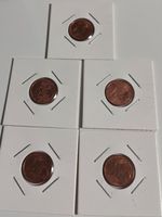 2 Centimes Allemagne 2002 Lettres A/D/F/G/J