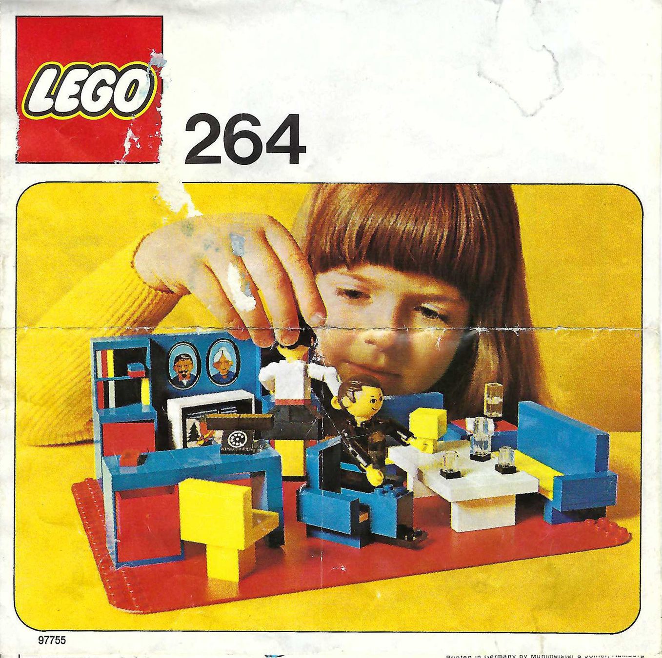 LEGO® 264-1 Homemaker - Living Room Set (1974) (Gebraucht) in Oberhofen ...