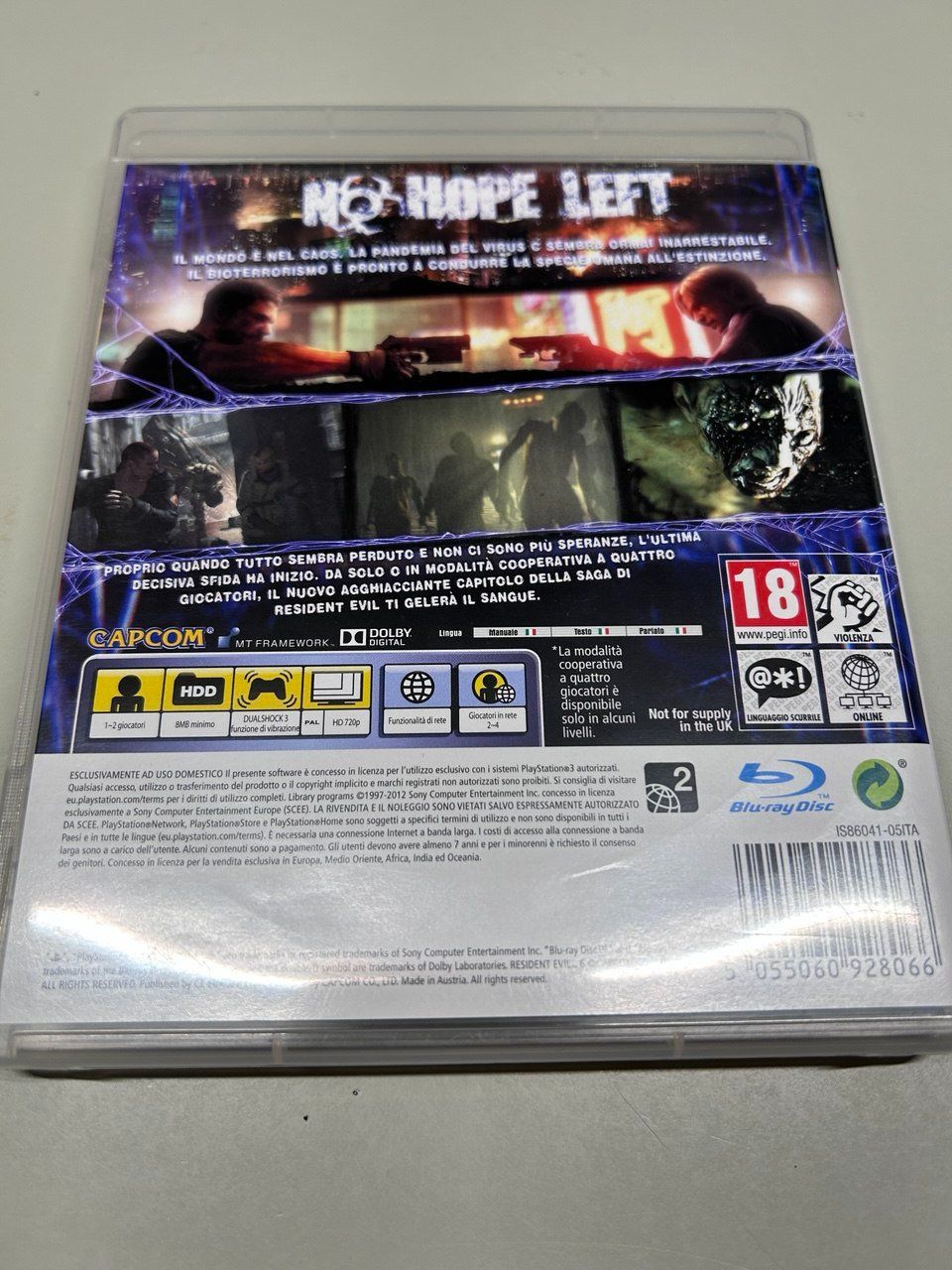 Sony Giochi: Resident Evil 6 per PlayStation 3 (PS3) – Usato da Giubiasco venduto da LorisVale 1