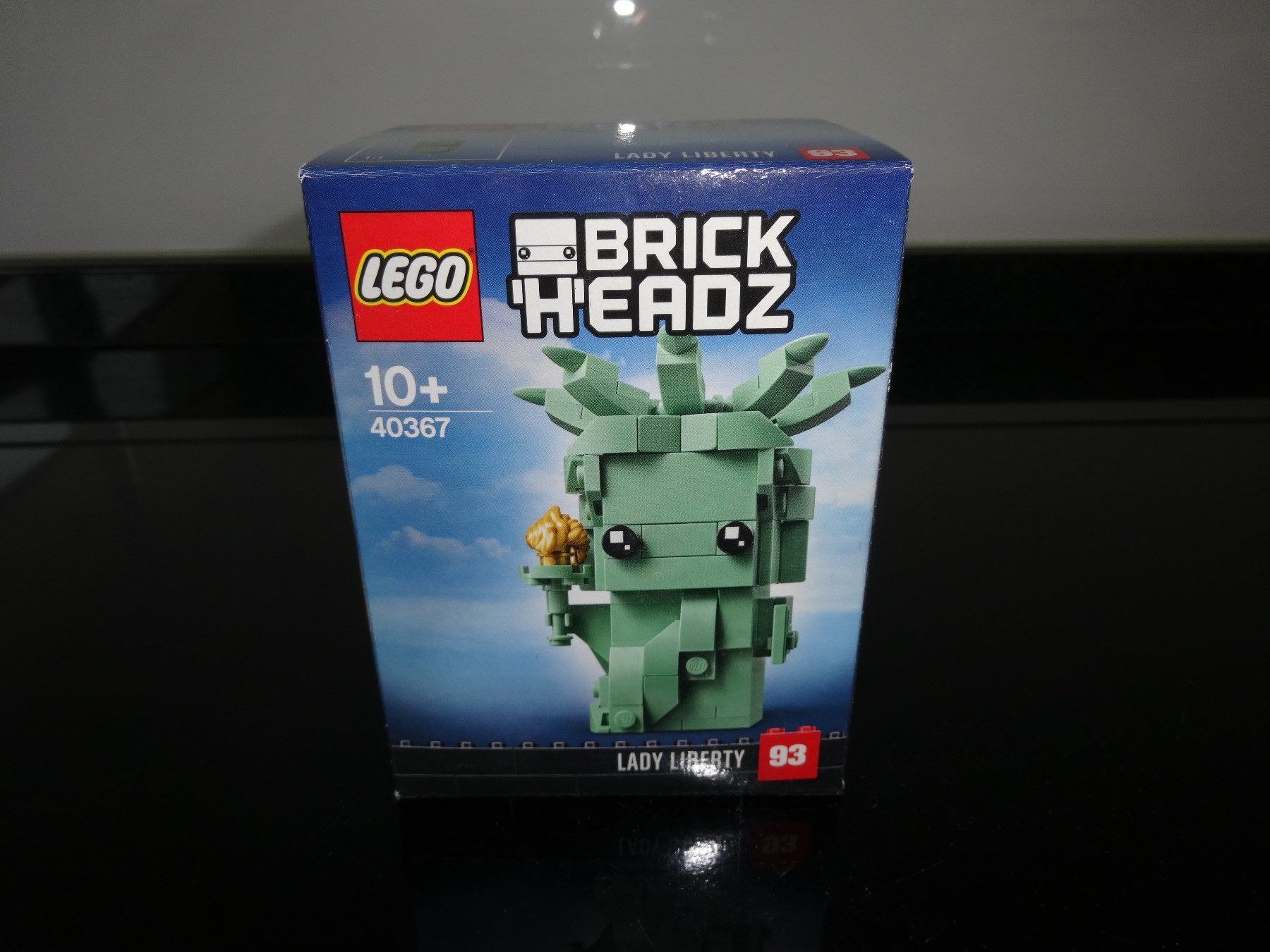 Lego Giocattoli: Lego Brick Headz Lady Liberty Nr 40367 – Nuovo e nell'imballaggio originale da Neerach venduto da jenny062