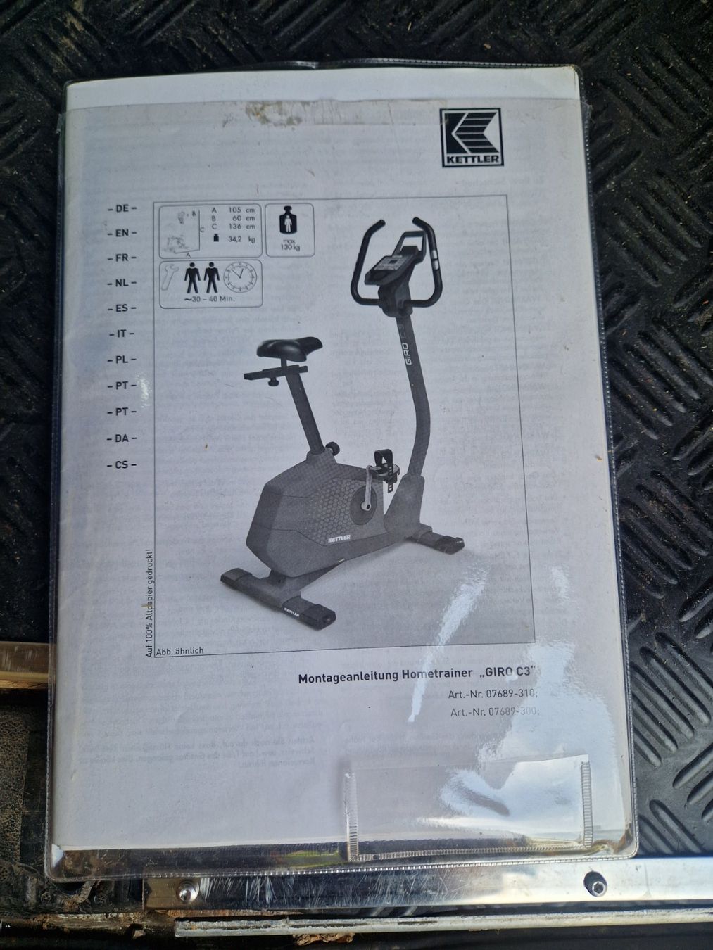 Kettler Hometrainer: Kettler Hometrainer Neuwertig!! – Nuovo (secondo la descrizione) da Dottikon venduto da zepterAG 1