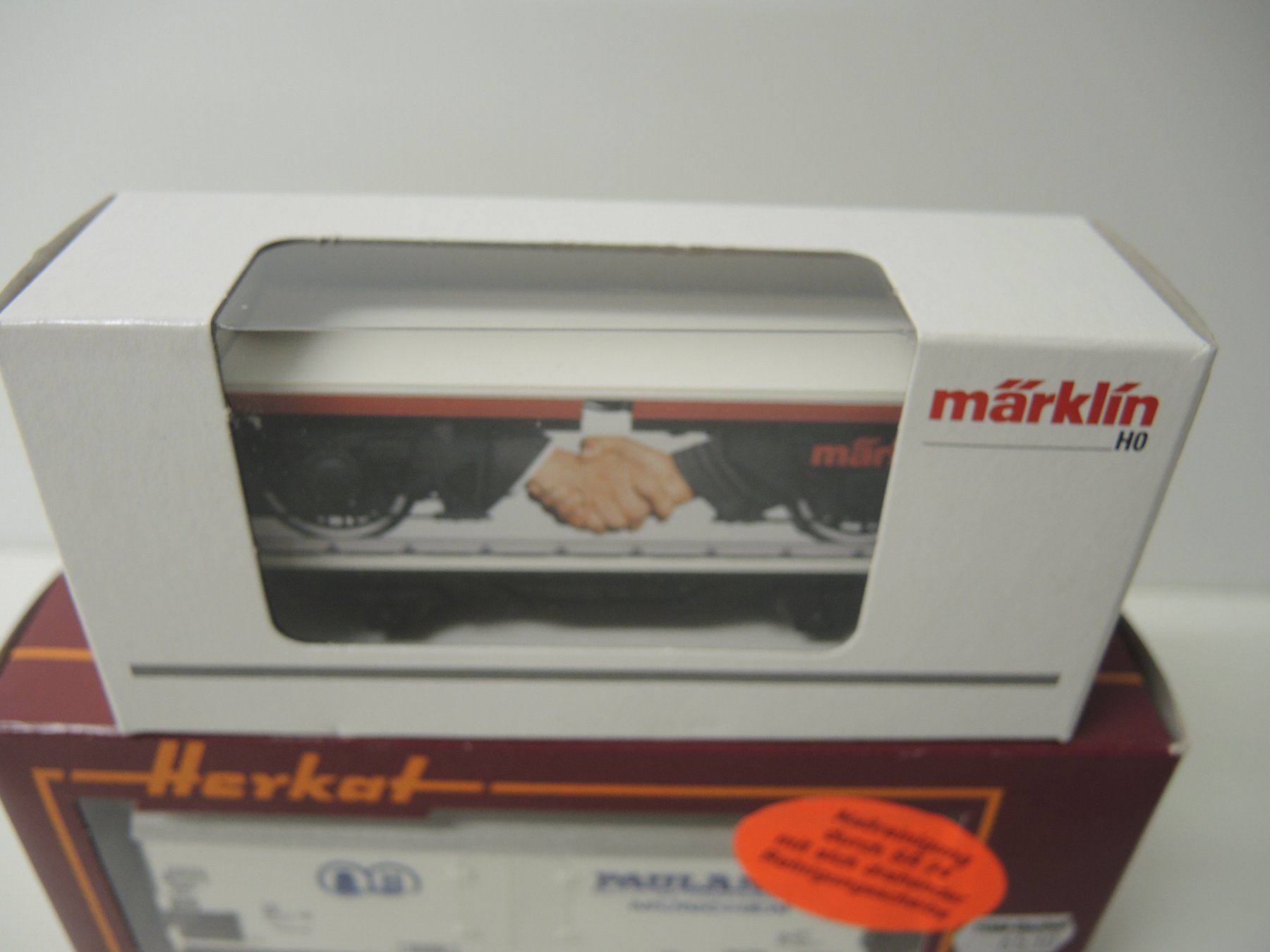 Märklin Modelleisenbahnen: Märklin/Herkat 2 Güterwagen – Neu (gemäss Beschreibung) aus Dagmersellen von fis_9hty 3