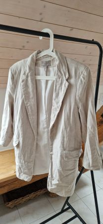 Sommerlicher Leinenblazer von H&M - Grösse S - Top!