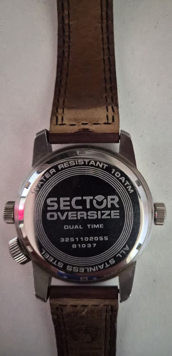 Sector Montres: sector dual time oversize – D'occasion à Font par Stef75 3