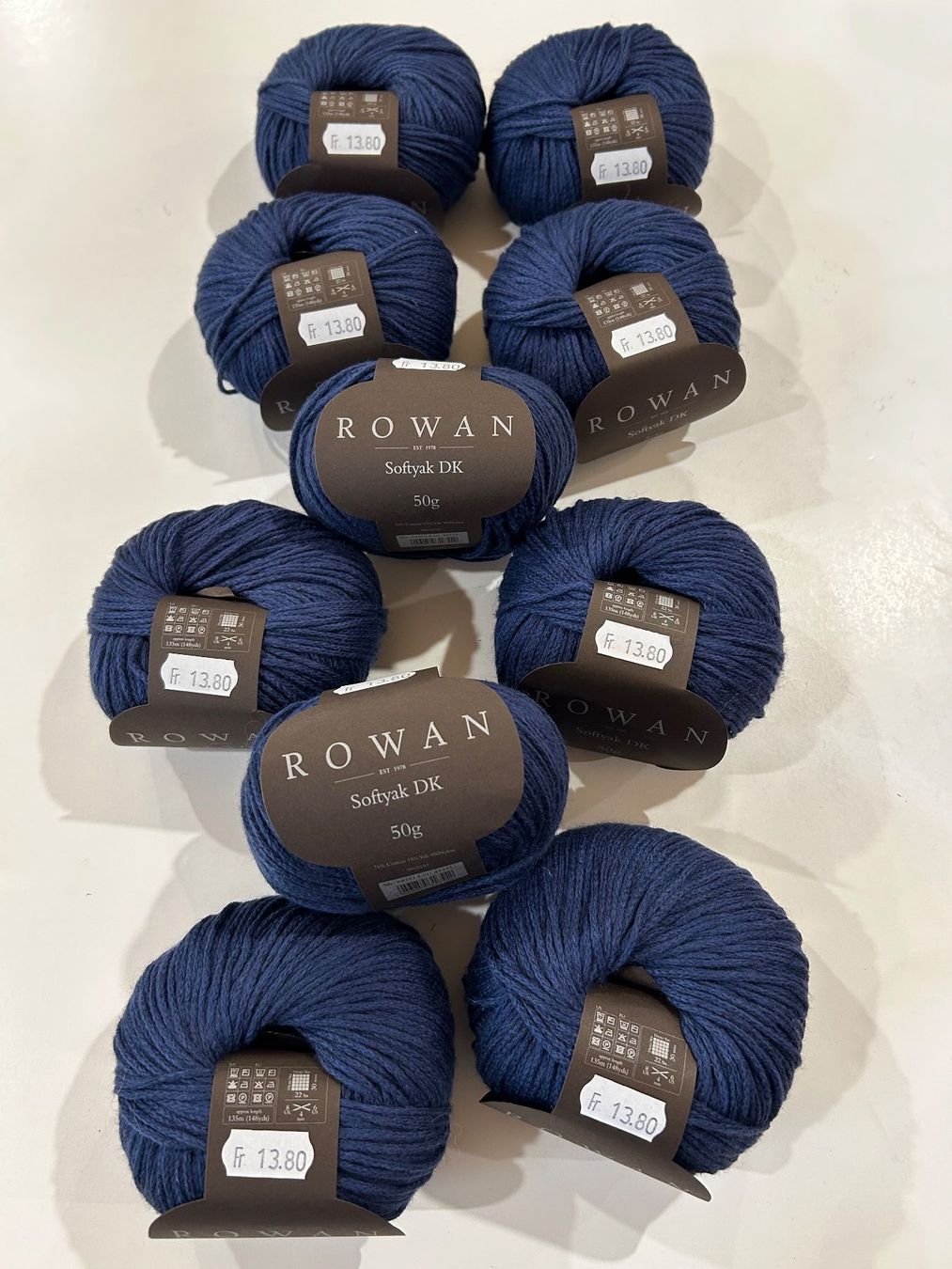 Lana: 10 pelotes Softyak DK Rowan – Nuovo e nell'imballaggio originale da Bex venduto da valetted