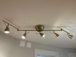 IKEA Lampe (Barometer) Deckenschiene mit 5 Spots