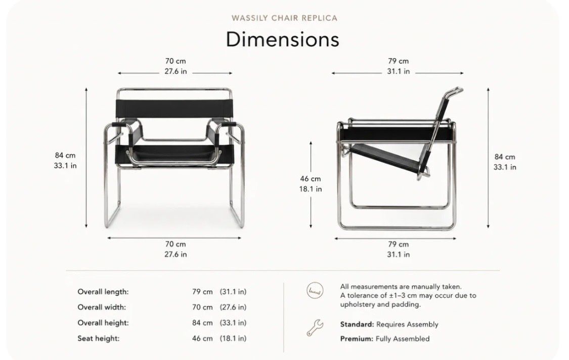Stühle: Wassily Chair replica – Gebraucht aus Grosshöchstetten von lox_287b 7