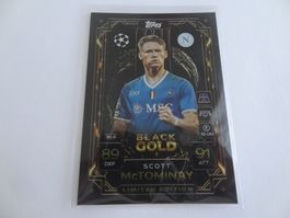 topps Match Attax 25/26 Black Gold McTominay SSC Napoli