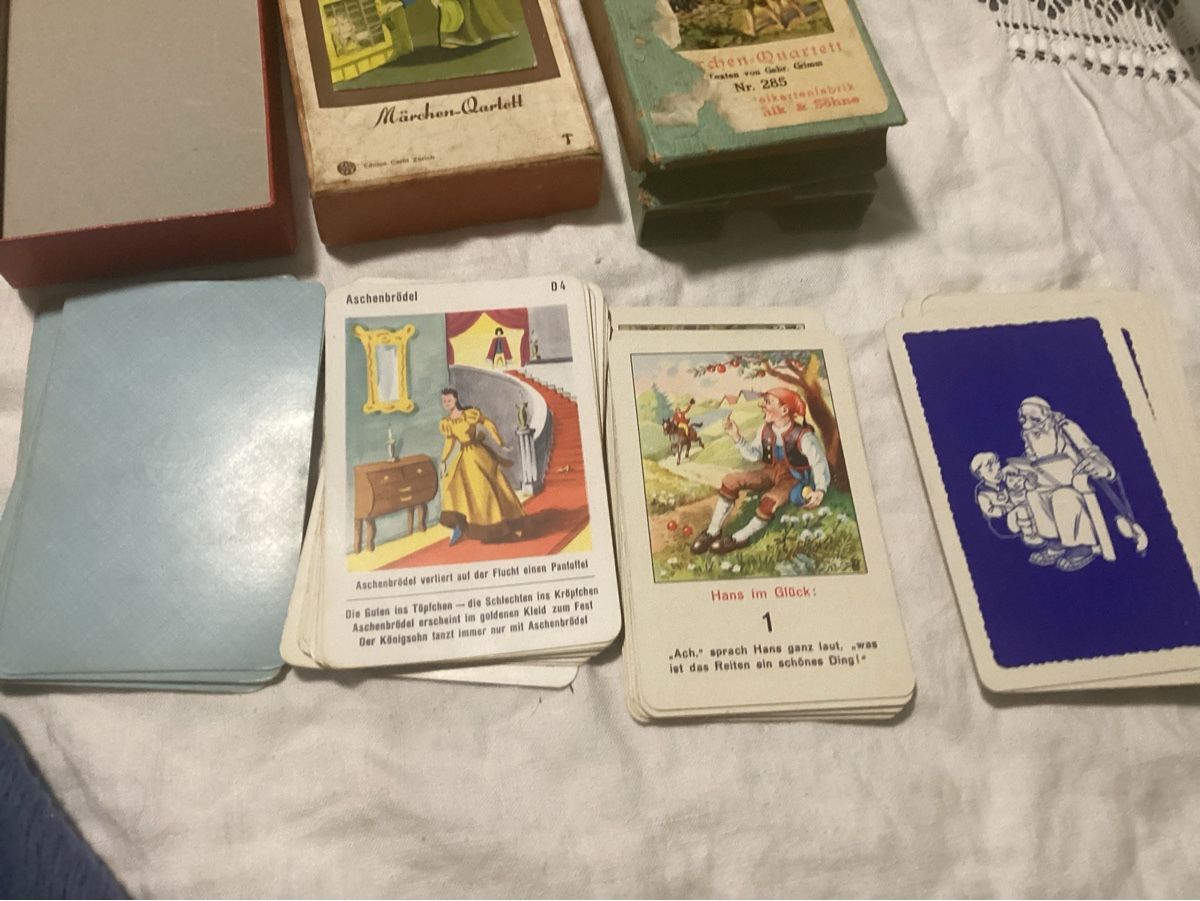 Spiele: 2 ALTE MÄRCHEN QUARTETT – Gebraucht aus Münchenstein von NoSu98 4