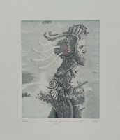 Exlibris Juri Jakovenko - Original Radierung signiert
