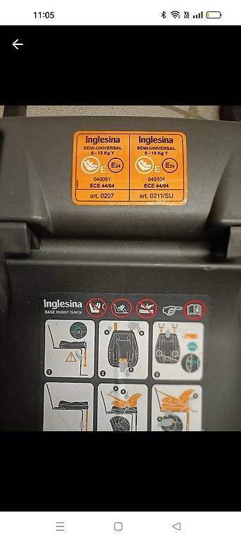 Inglesina Kinderwagen: Base Isofix Huggy con Ovetto Inglesina – Gebraucht aus Mendrisio von sna_zfn2 3