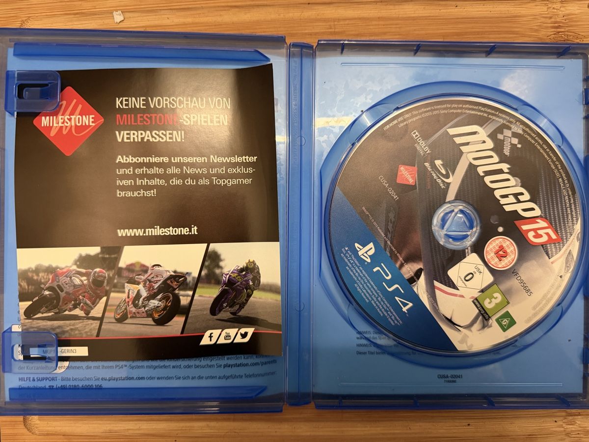 Spiele: MotoGP 15 PS4 Spiel  – Gebraucht aus Basel von Brolo.tv 1