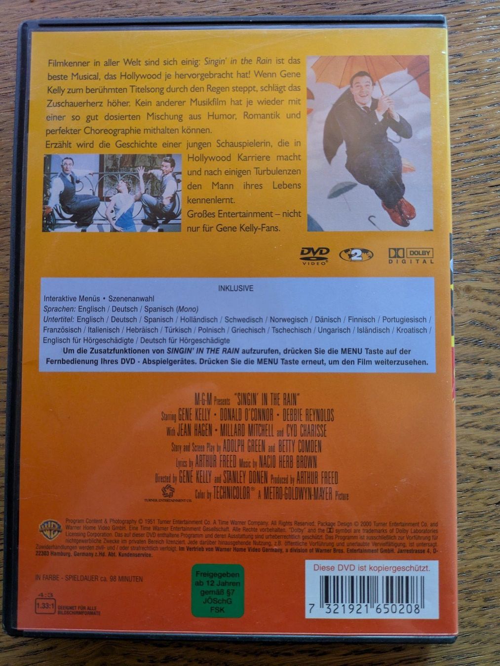 Tutti i DVDs: Singin' in the Rain (DVD) – Usato da Männedorf venduto da Pacer19 1