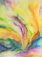 Aquarell Aurora