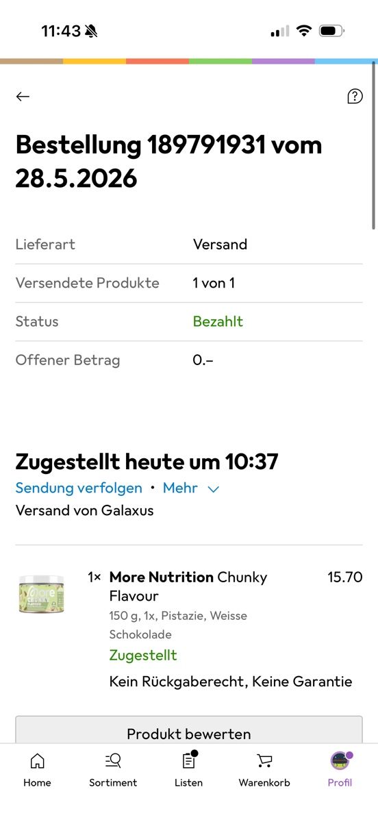 More Nutrition Cibi & Specialità: More CHUNKY FLAVOUR Pistachio White Chocolate – Nuovo (secondo la descrizione) da Münchenbuchsee venduto da jes_85vf 1