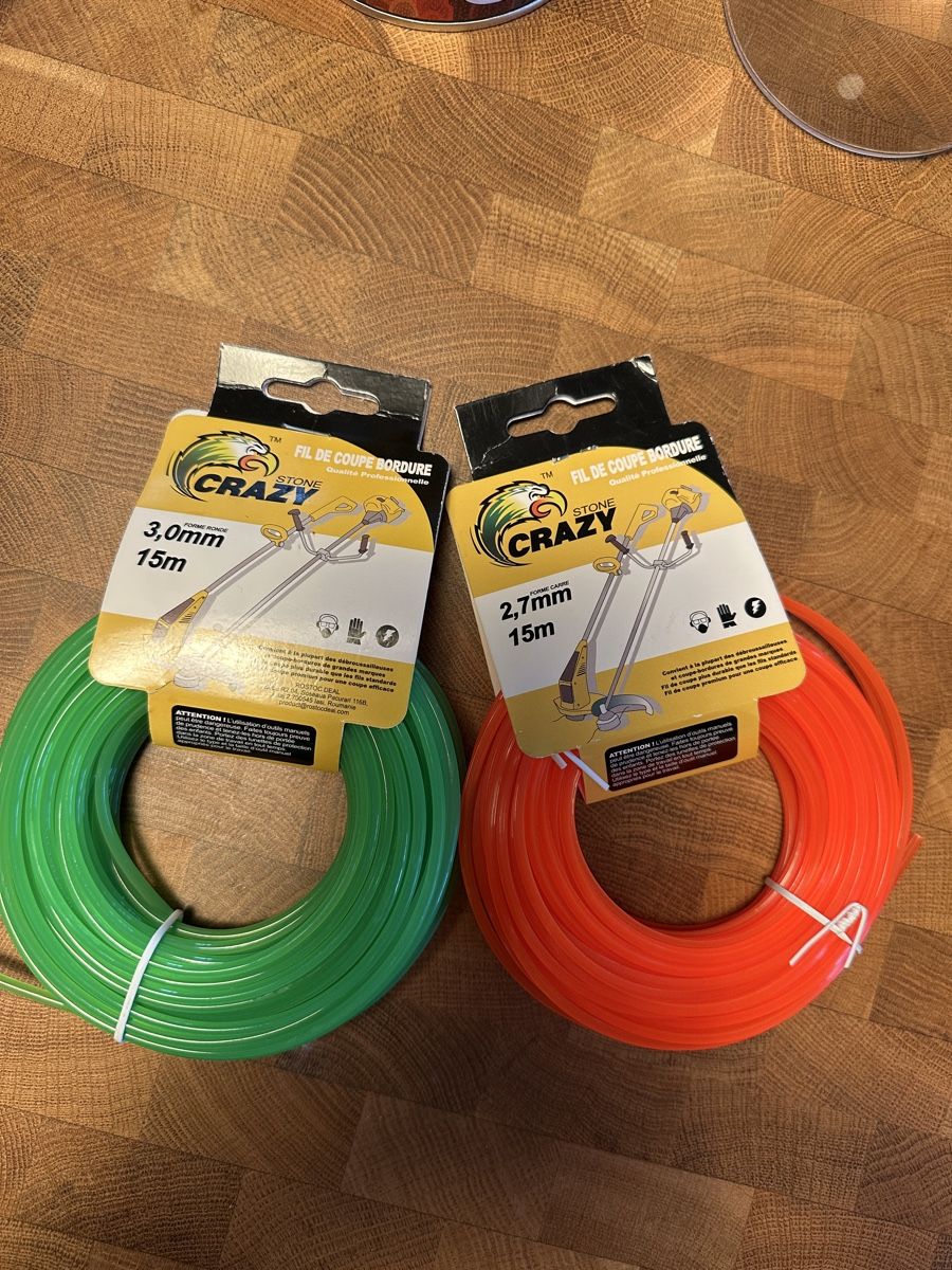 Tutti gli attrezzi: 2 rouleaux de fil coup herbe – Nuovo e nell'imballaggio originale da Dully venduto da Gaby_bkz2