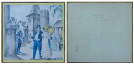 Paul Kammüller (1885-1946) Maler - Original-Zeichnung