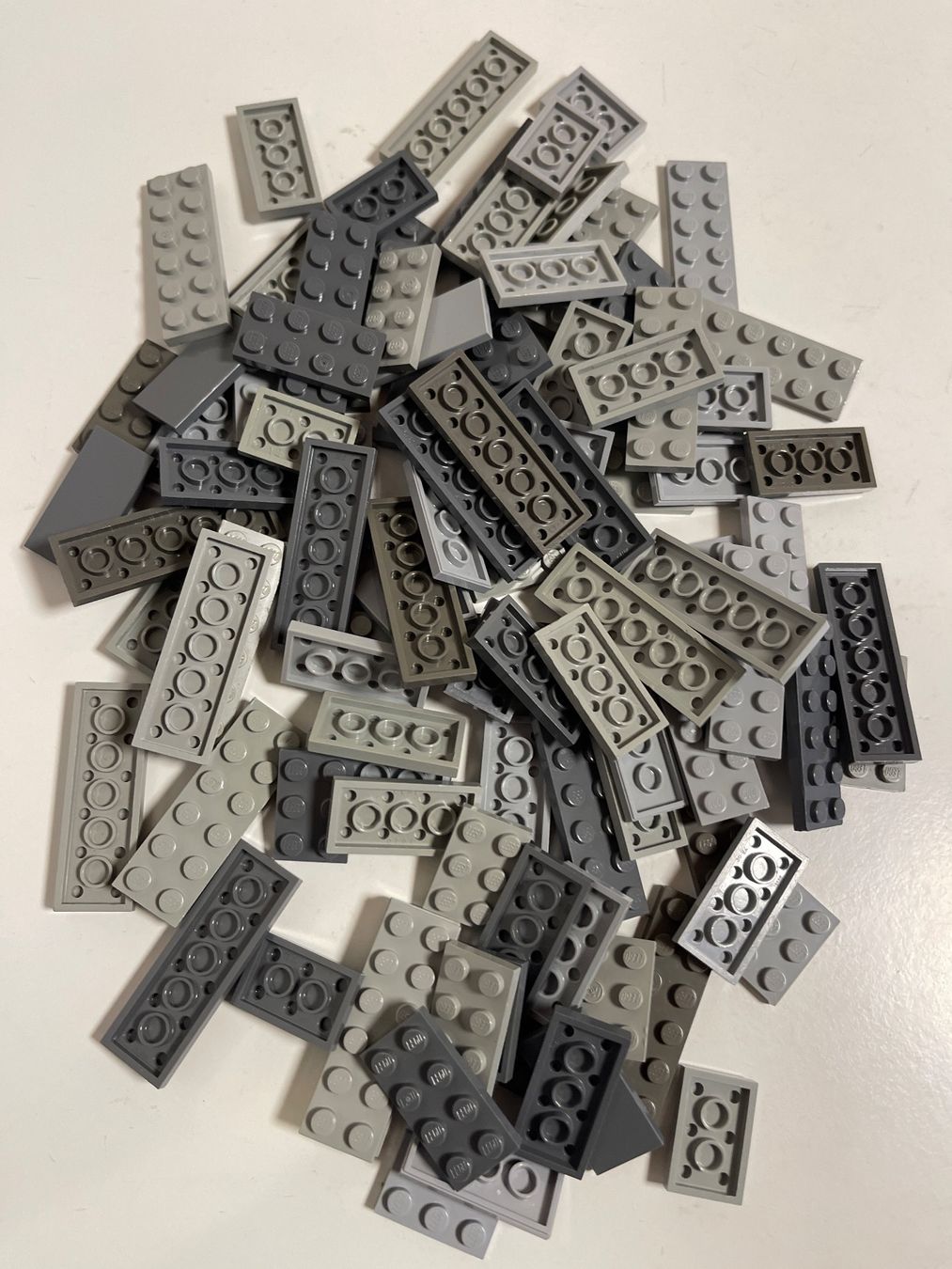 Lego Giocattoli: LEGO - 100 graue zweier – Usato da Gelterkinden venduto da cobra0110