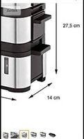 WMF KÜCHENminis Dampfgarer 2×2,15L, Aroma-Verstärker, OVP