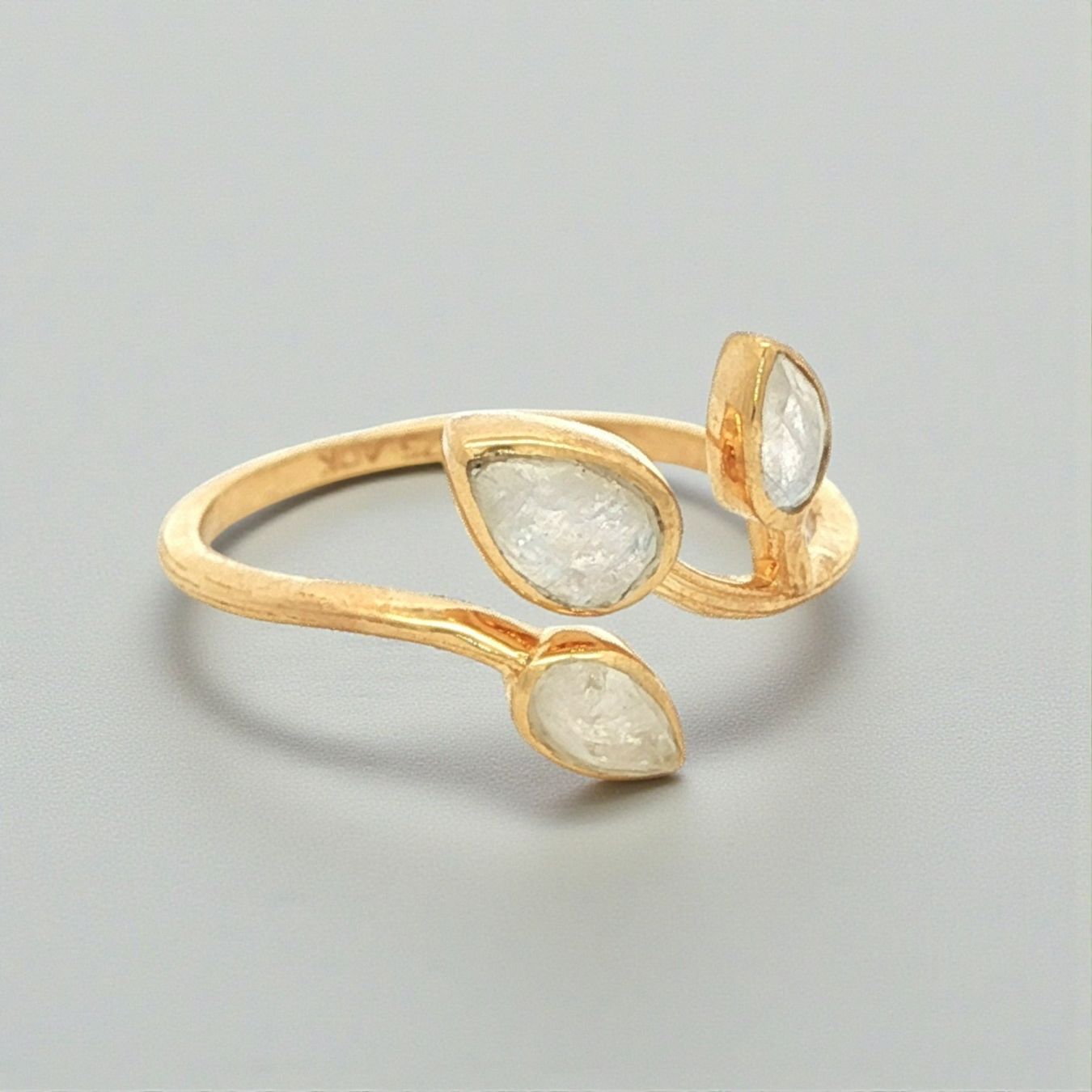 Olga Ribler Anelli: Unikate Silber Ring 925 mit Mondstein Grösse 58 – Nuovo (secondo la descrizione) da Luzern venduto da Schmuckoutlet 5