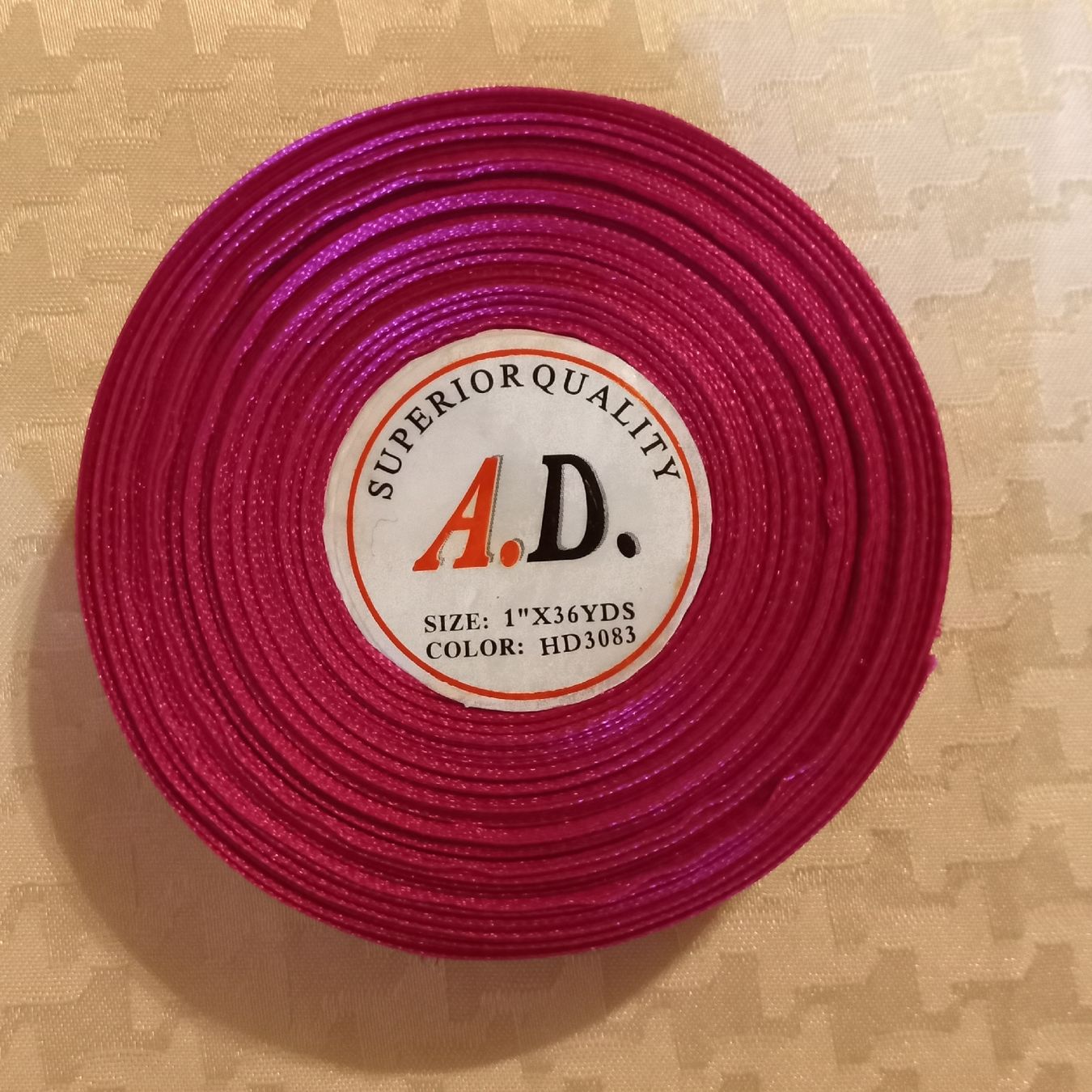 Nastri decorativi: Lot de deux rubans 🌺rose 🌺et doré🌺 – Nuovo (secondo la descrizione) da Dompierre FR venduto da fat_xth5 3