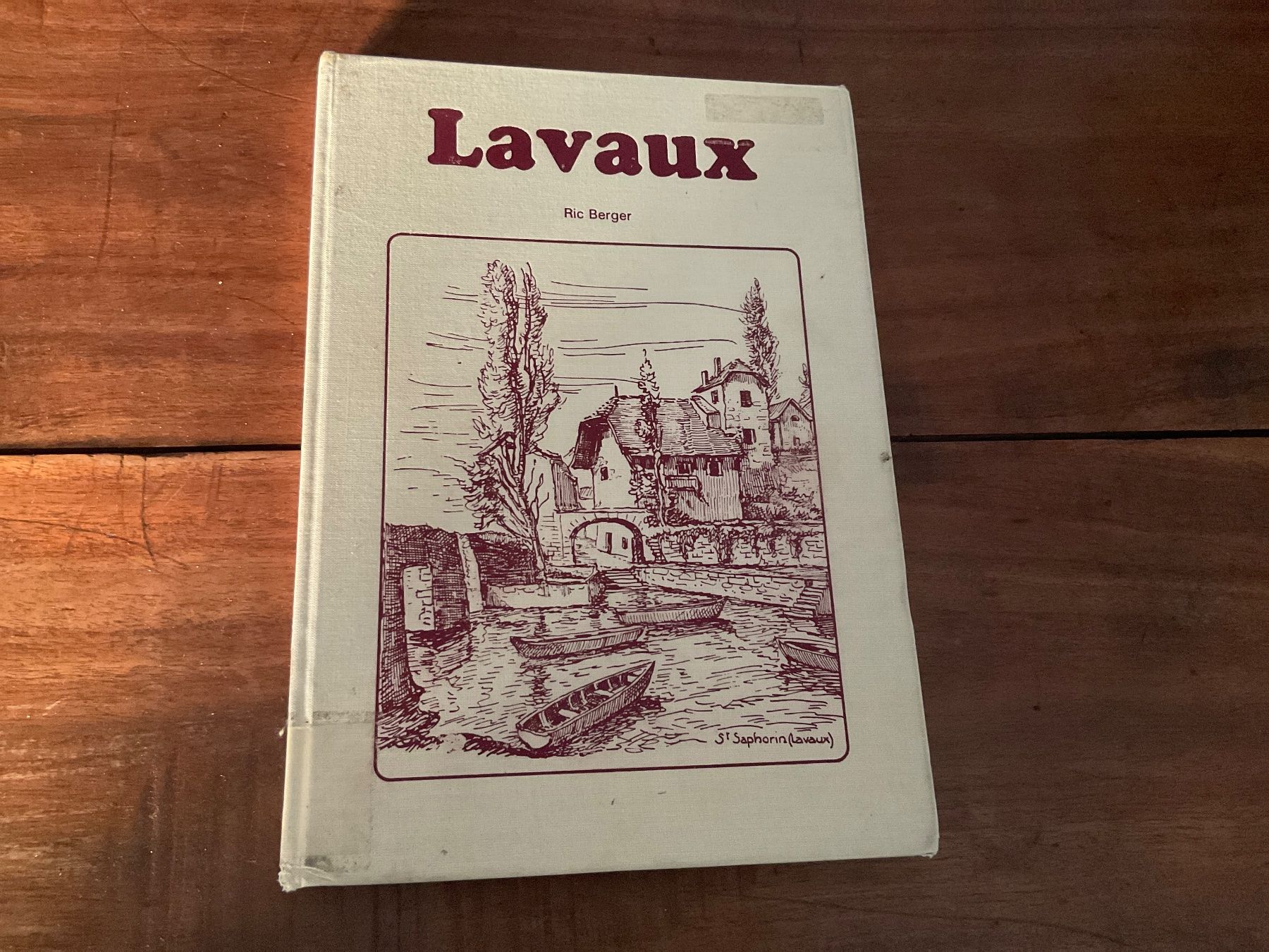 Libri: Livre Lavaux Ric Berger, Edition originale – Usato da Avenches venduto da Tinkey