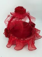 Deko Korb rot/ Hochzeitsdeko/ Geschenkkorb