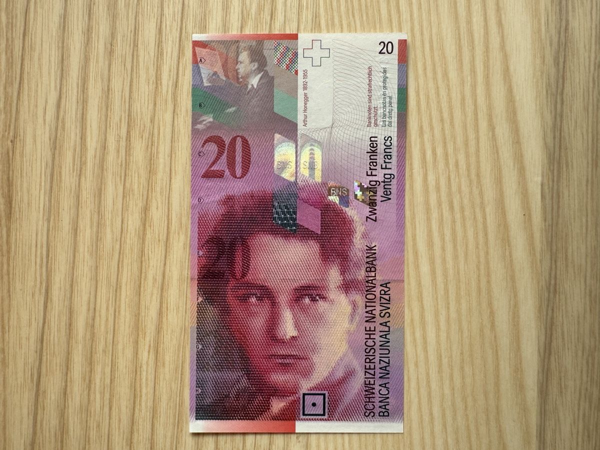 Banconote: 20 CHF Note - Zwanzig Franken Schein - einwandfrei – Nuovo (secondo la descrizione) da Unterwasser venduto da Kaiser1652