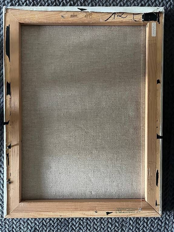 Dipinti: Tableau contemporain abstrait – Usato da Versoix venduto da L_armoire_d_isa 4