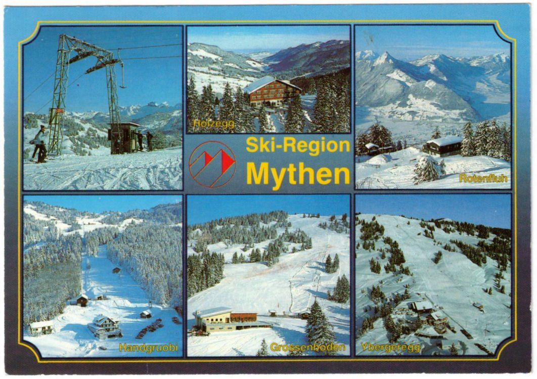 Ansichtskarten: Myten - 6 Bild AK – Gebraucht aus Binningen von Mountainrider