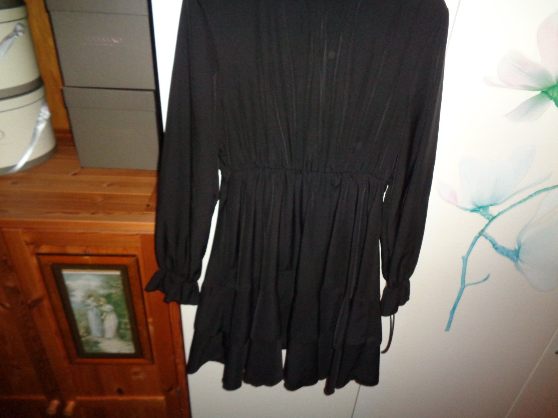 Vestiti: *** schwarzes Kleid *** / mit Gurtschlaufen – Nuovo (secondo la descrizione) da Othmarsingen venduto da Leuchtturmlady 1