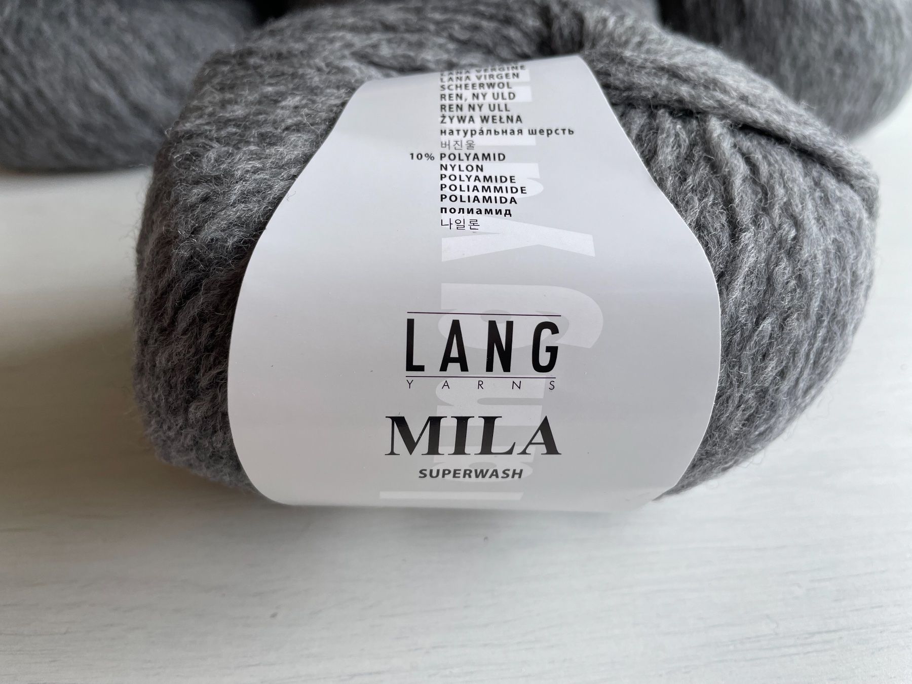 Lana: 1 Knäuel Mila Superwash Lang Yarns – Nuovo e nell'imballaggio originale da Büsserach venduto da bor_s88m