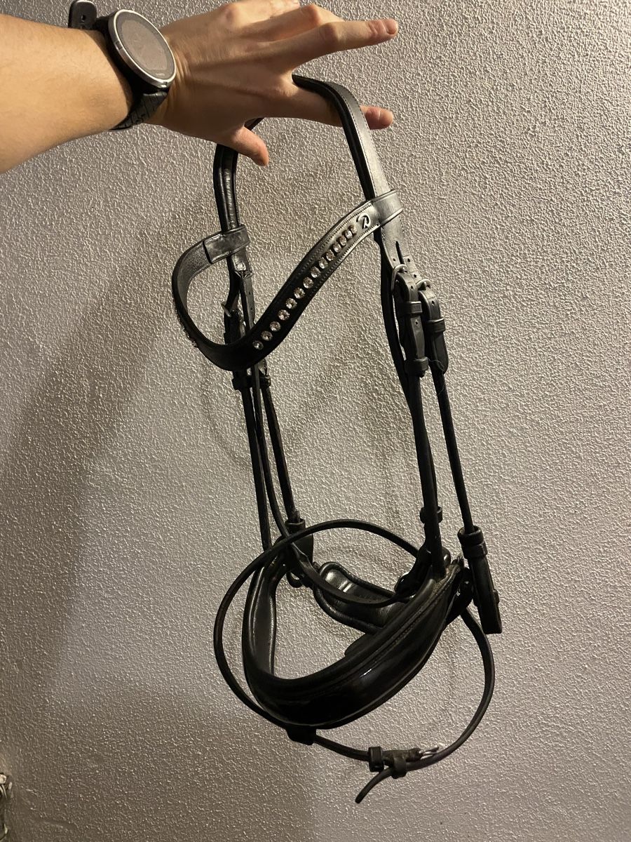 Briglie & Cavezze: DRESSAGE SNAFFLE BRIDLE DYON – Usato da Zürich venduto da Waikiki57 2