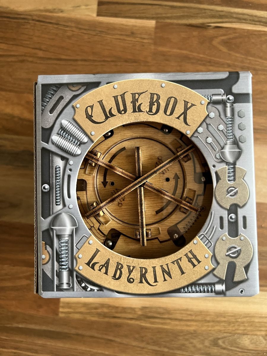 Spiele: CLUEBOX Labyrinth – Gebraucht aus Reitnau von Spitzmaus2007