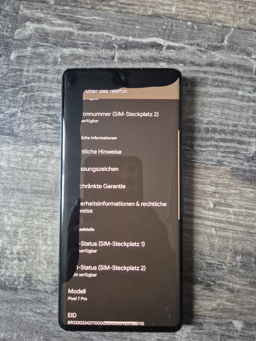 Google Telefoni cellulari / Smartphones: Google Pixel 7 Pro – Difettoso da Horn venduto da Linnea15 1