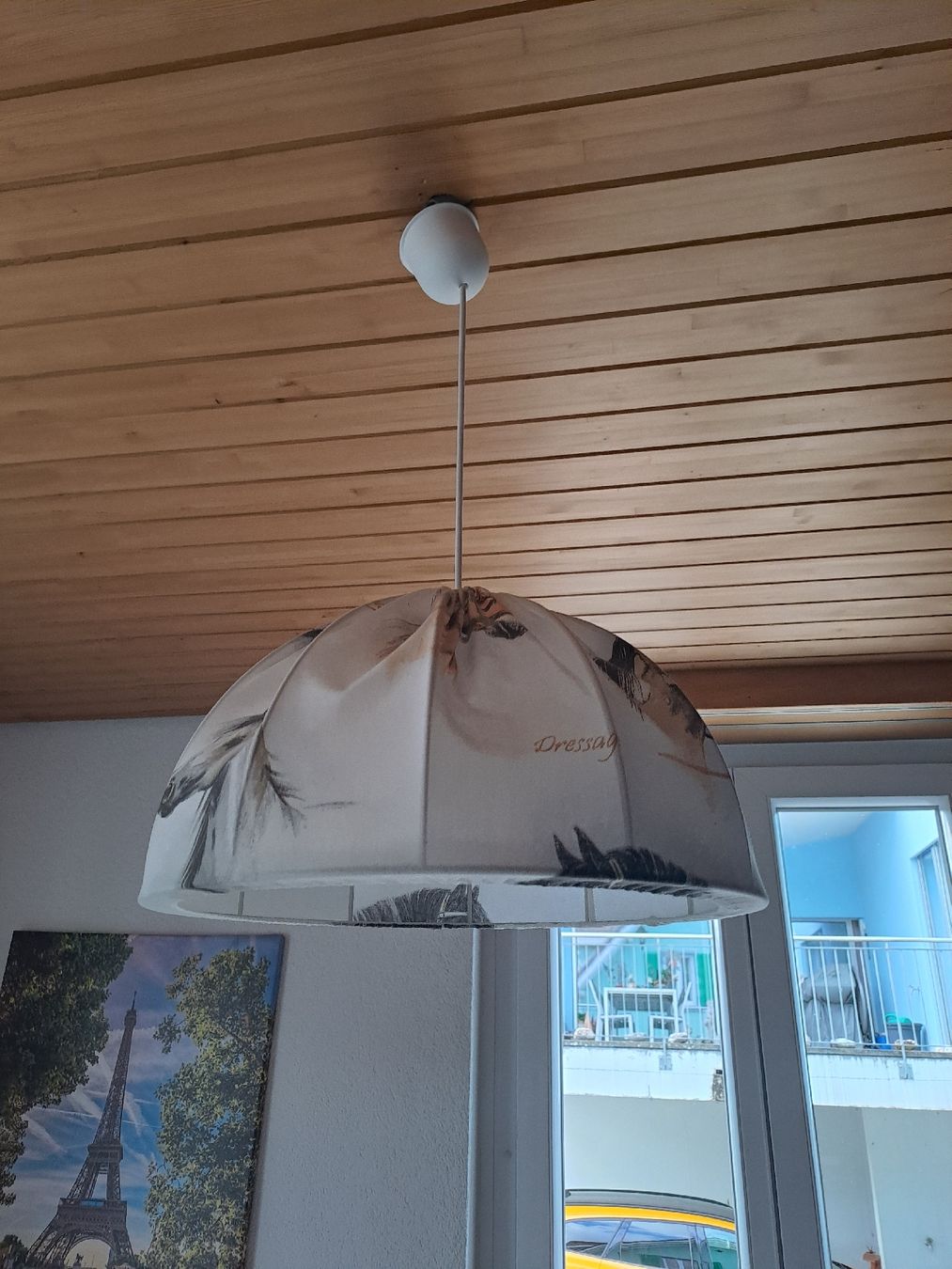Lampade: Kinderhängelampe mit Pferdemotiv. – Usato da Kölliken venduto da Rwolfer