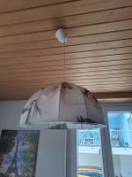 Kinderhängelampe mit Pferdemotiv.