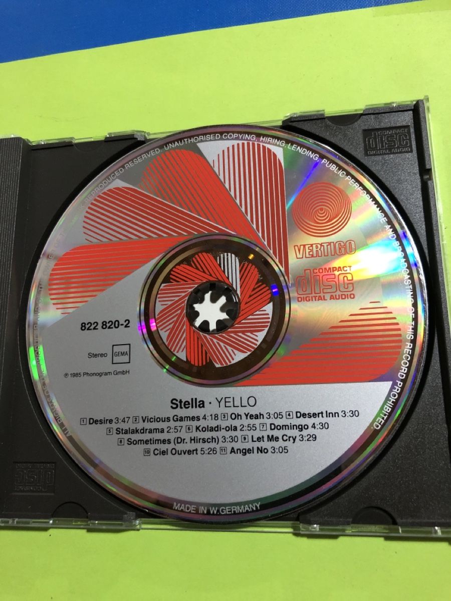 CD: Yello - Stella  – Usato da Flaach venduto da rubo7 2