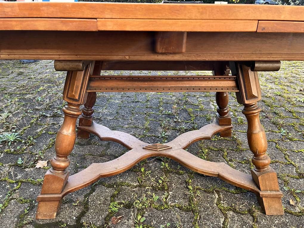 Tables: Kirschbaum Esstisch mit Schieferplatte – D'occasion à Sisseln AG par kau_jq9l 2